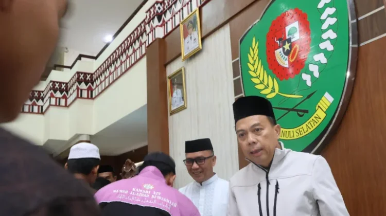 Wabup Tapsel Lepas Keberangkatan Kafilah MTQ Kabupaten Tapanuli Selatan