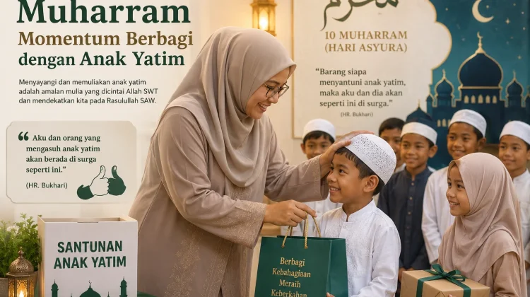 Muharram Momentum Berbagi dan Memuliakan Anak Yatim