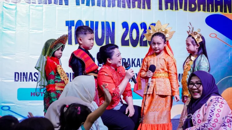 Pemko Medan Salurkan PMT Bagi 1.500 Anak PAUD