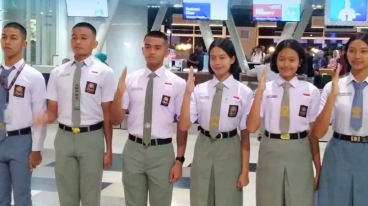 Anggota Paskibraka Kab Karo Wakili Sumut Ikuti Verifikasi Paskibraka Pusat