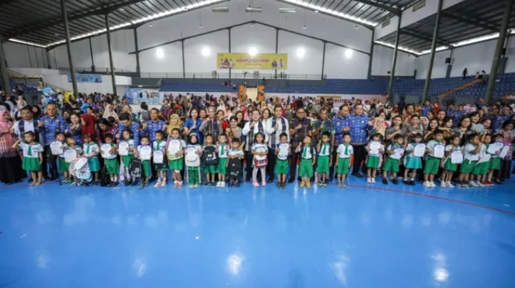 784 Anak Didik PAUD-SAB se-Kota Pematangsiantar Dilepas