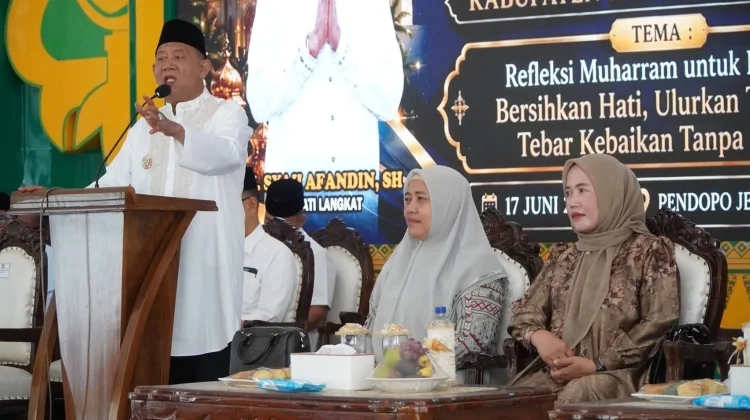 Bupati Langkat Ajak Masyarakat Jadikan Muharram Momentum Hijrah dan Kepedulian