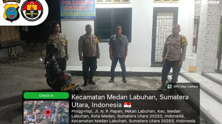 Polsek Medan Labuhan Intensifkan Patroli Antisipasi Gangguan Kamtibmas