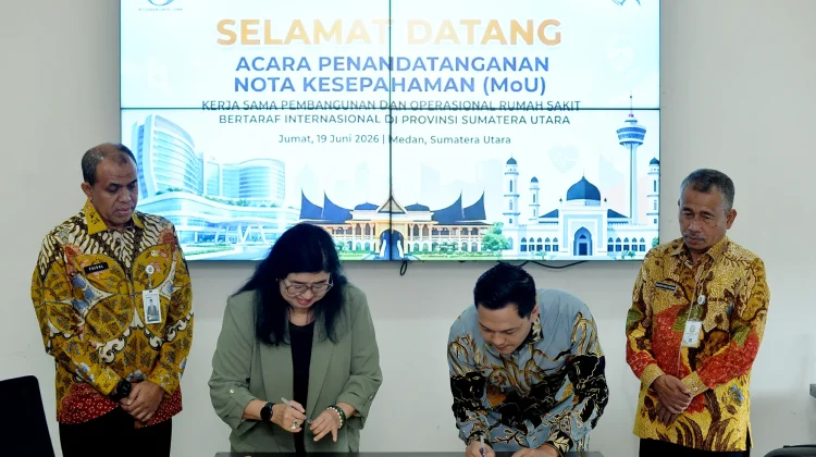 Sumut Siapkan Rumah Sakit Internasional, PT Dhirga Surya-Murni Teguh Teken MoU