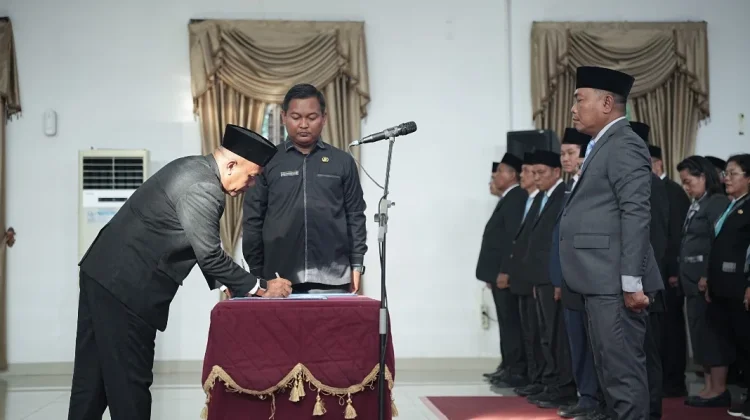 Wabup Deli Serdang Lantik 23 Pejabat Administrator dan Pengawas