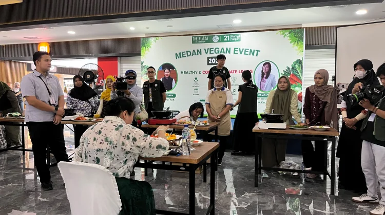 Medan Vegan Event 2026, Kampanyekan Hidup Sehat tanpa Daging