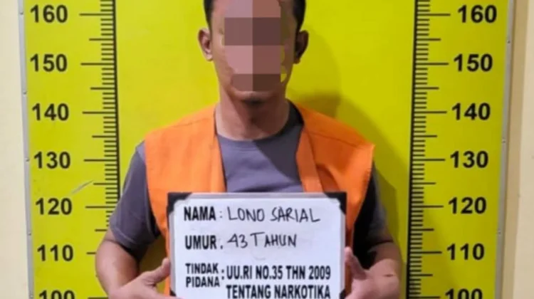 LS Ditangkap Bawa Setengah Kilogram Sabu