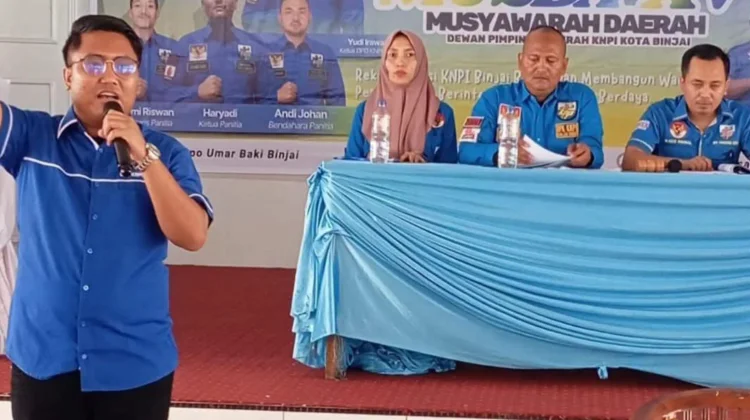 Randi Nasution Pimpin KNPI Binjai