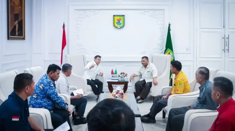 Wabup Sergai Terima Audiensi Panitia Rakerda GSJA Sumut-Aceh