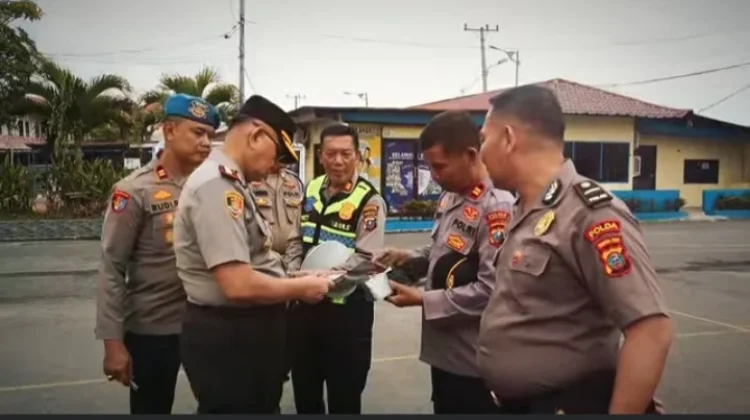 HUT Bhayangkara Ke-80, Polres Pelabuhan Belawan Gelar Pekan Gaktibplin Personel