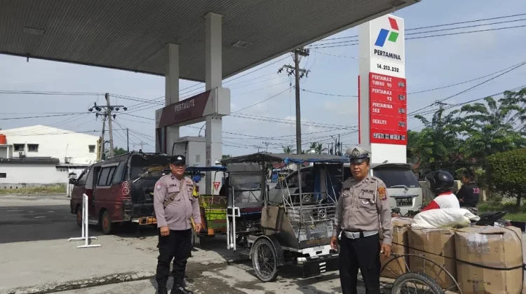 Pastikan Stok BBM Aman dan Kondusif, Polres Perketat Pengamanan