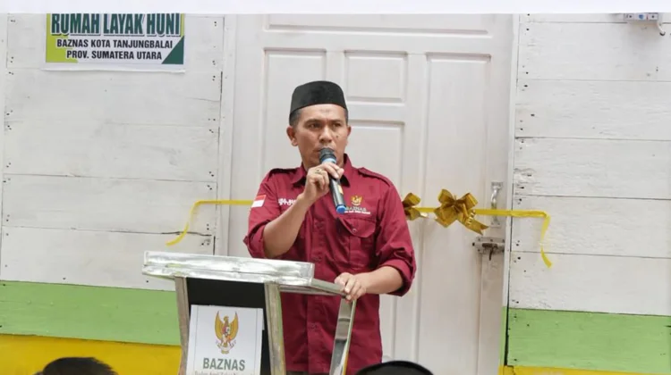 BAZNAS Tanjungbalai Bangun 3 Rumah Layak Huni bagi Warga