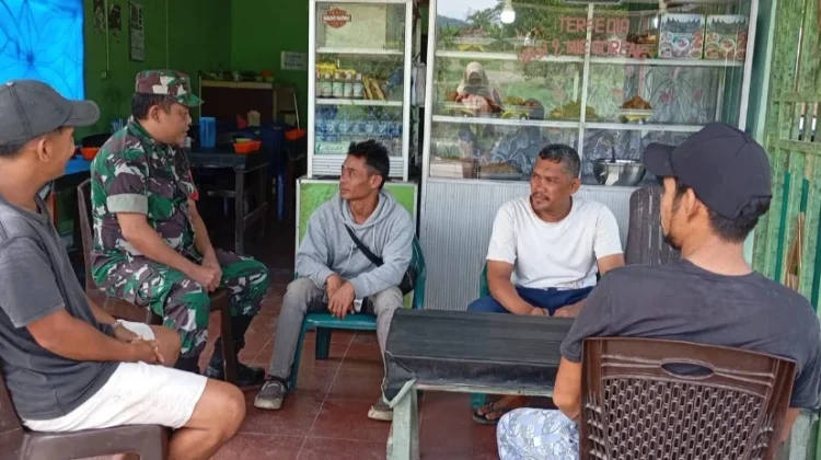 Babinsa Parongil Ajak Pemuda Lawan Narkoba dan Jaga Keamanan Lingkungan