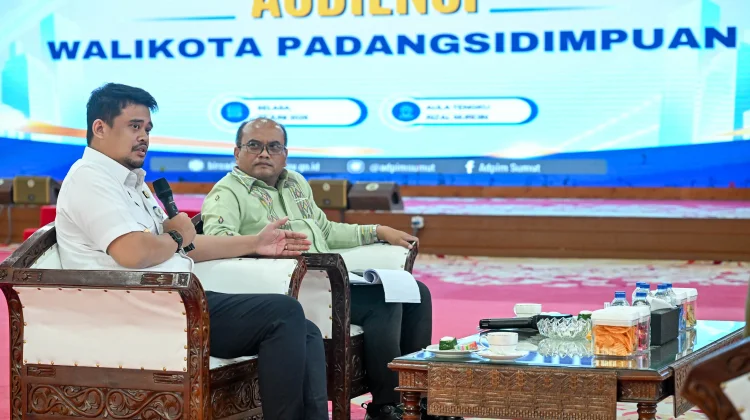 Gubernur Sumut dan Wali Kota Padangsidimpuan Bahas Pembangunan Huntap