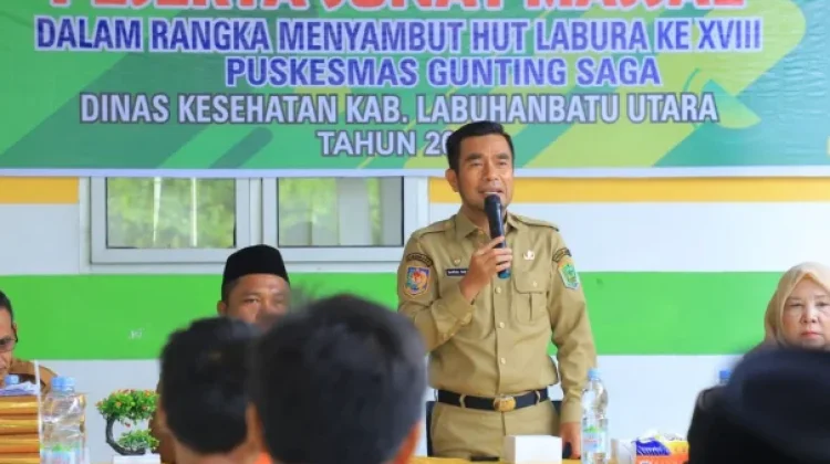 Sambut HUT ke-18, Pemkab Labura Gelar Sunat Massal