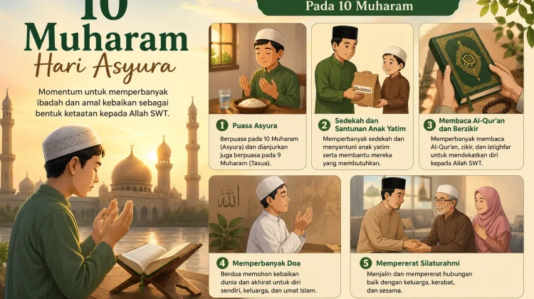 Amalan 10 Muharam yang Dianjurkan untuk Meraih Keberkahan Hari Asyura