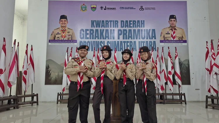 Kwarcab Pramuka Tanjungbalai Kirim Empat Peserta Ikuti Seleksi Jambore Dunia