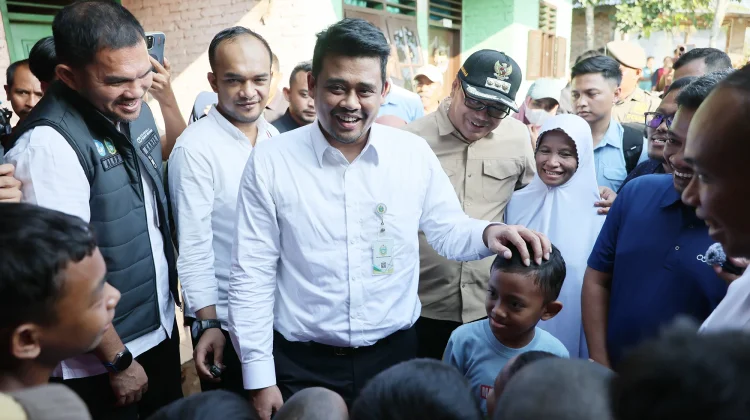 Gubernur Sumut Bantu Pendidikan Anak Yatim Piatu di Deli Serdang