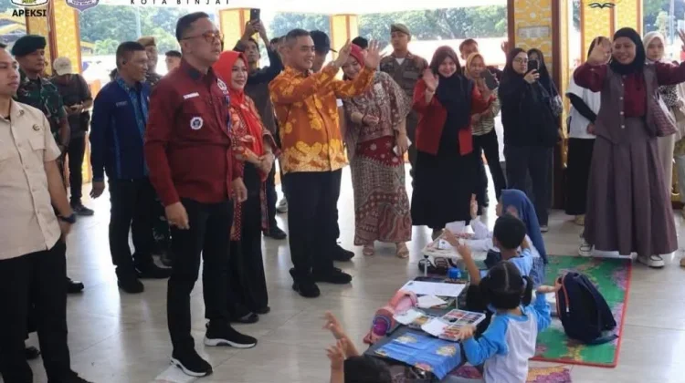 Peringati HANI 2026, Pemko Binjai dan BNN Gelar Lomba Mewarnai serta Bazar UMKM