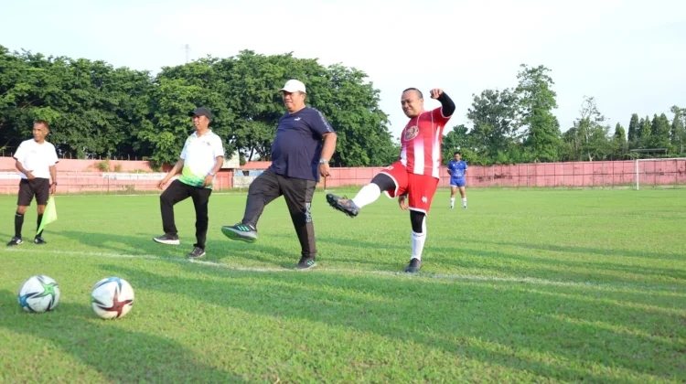 Turnamen Sepak Bola HUT Bhayangkara ke-80 Resmi Bergulir di Asahan