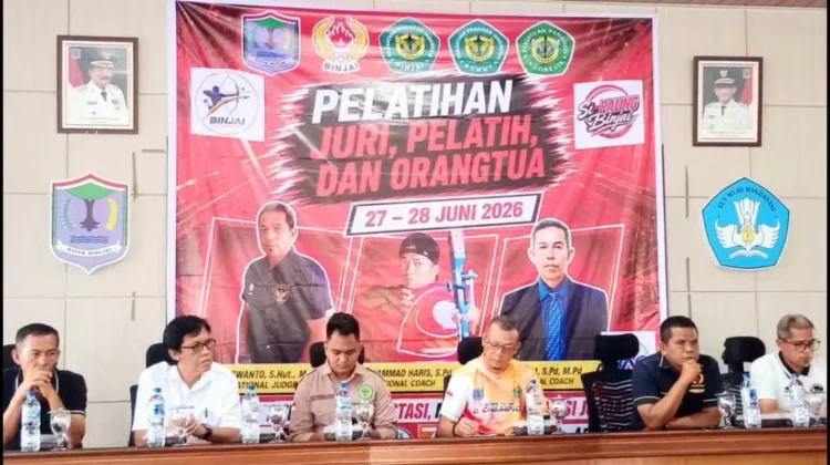 Pemko Binjai Buka, Pelatihan PJPO untuk Tingkatkan Kualitas  Olahraga Panahan