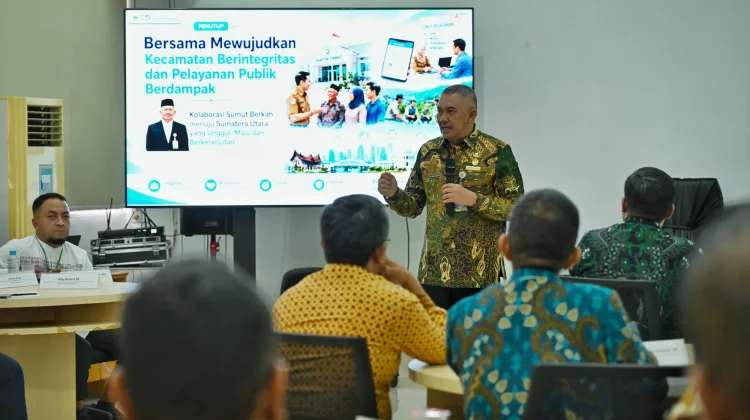 Pj Sekdaprov Sumut: Integritas Camat Harus 100 Persen