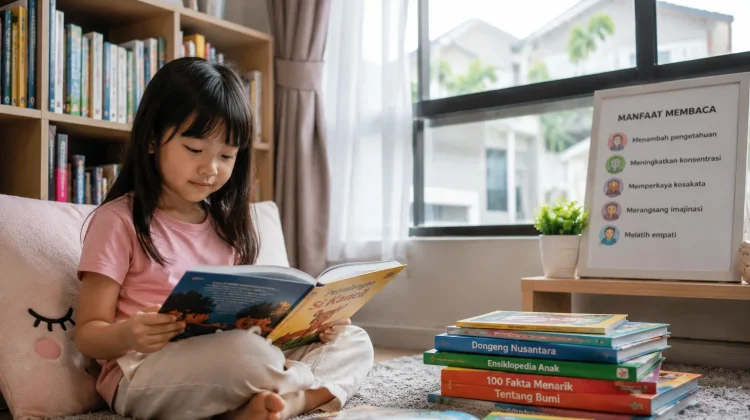 Membaca Buku Selama Libur Sekolah Bantu Tingkatkan Literasi dan Kreativitas Anak