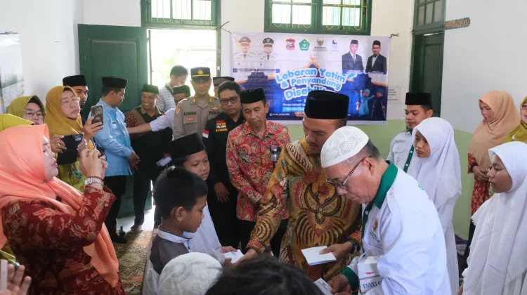 BAZNAS Tanjungbalai Santuni 70 Anak Yatim