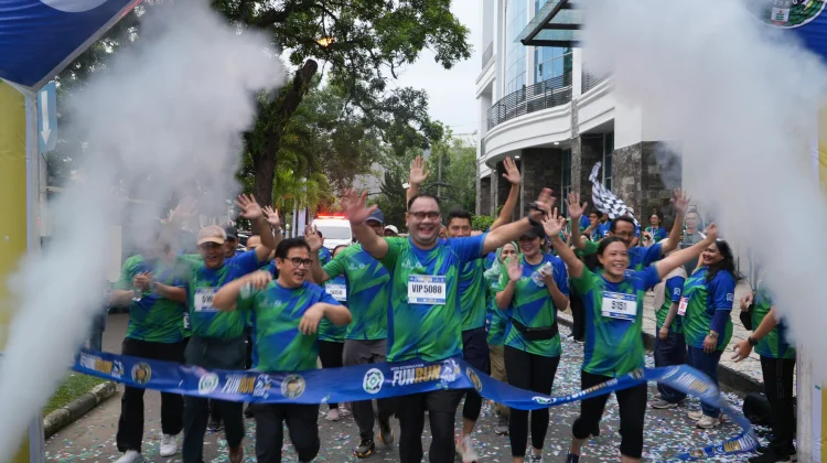 BPJS Kesehatan dan USU Gelar Fun Run , Ajak Peserta Prolanis Terapkan Hidup Sehat