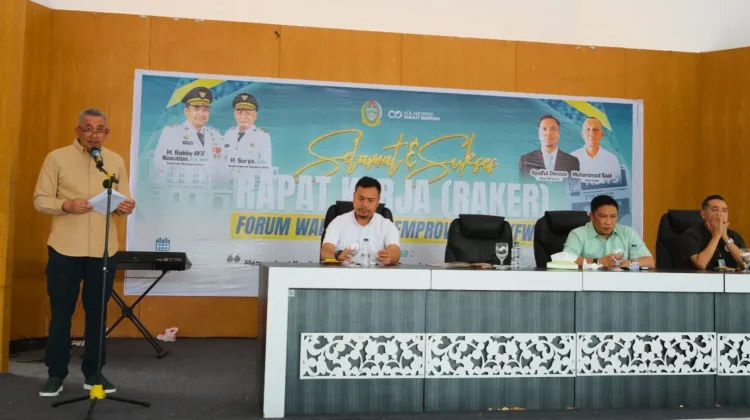 Buka Raker FWP Sumut, Pj Sekdaprov: Pers Mitra Strategis Sukseskan Pembangunan
