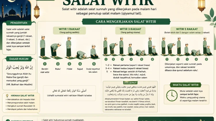Fikih Salat Witir