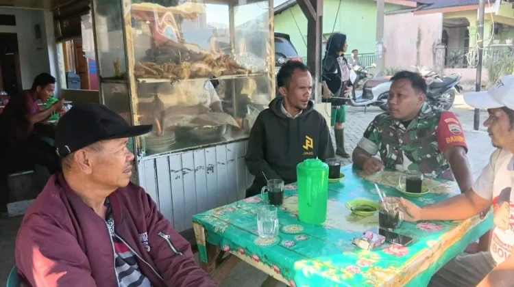 Babinsa Koramil 03/Parongil Wujudkan Deteksi Dini dan Cegah Dini di Desa Binaan