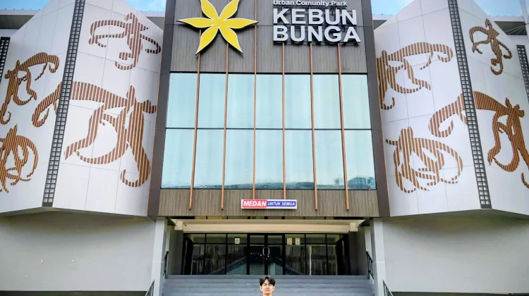 Wajah Baru Urban Community Park Kebun Bunga di Medan