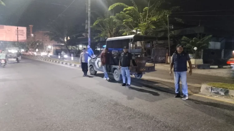 Polsek Datuk Bandar Amankan Jalanan dari Balap Liar