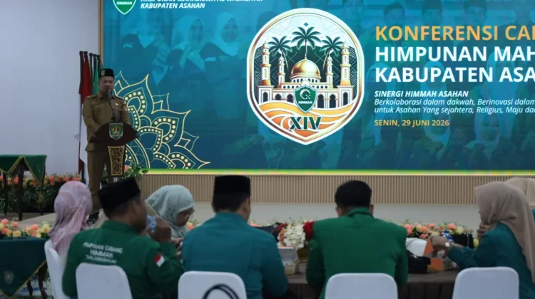 Wabup Asahan Hadiri Konfercab PC HIMMAH Asahan, Dorong Kolaborasi Bangun Daerah