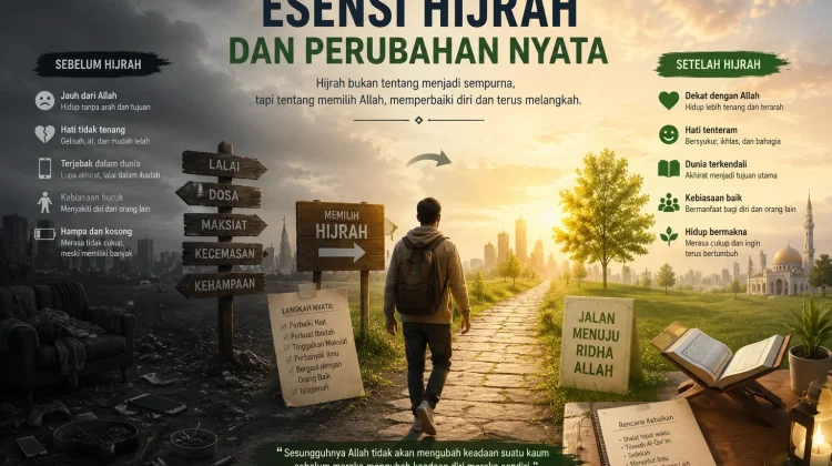 Esensi Hijrah dan Peradaban Nyata