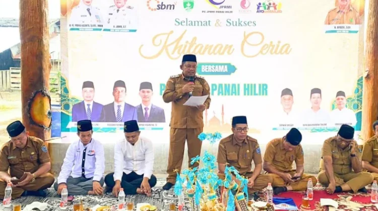 Sambut Fajar 1448 H, Pemkab Labuhanbatu Gelar Khitanan Ceria