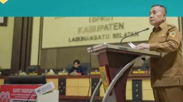 Wabup Labusel Sampaikan Nota Jawaban Ranperda Pertanggungjawaban APBD 2025