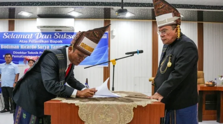 Wali Kota Pematangsiantar Lantik Direktur Teknik Perumda Air Minum Tirta Uli