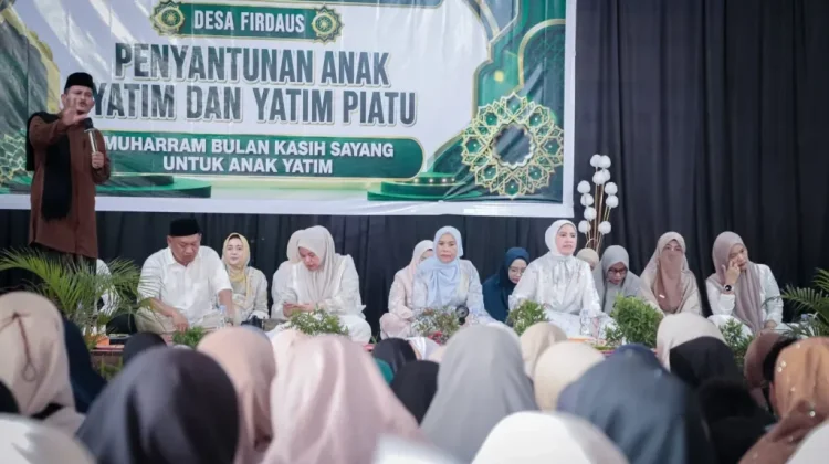 Ratusan Anak Yatim di Sergai Terima Santunan 10 Muharam