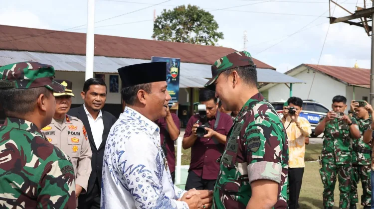 Wakil Bupati Dairi Sambut, Kunker Pangdam I Bukit Barisan