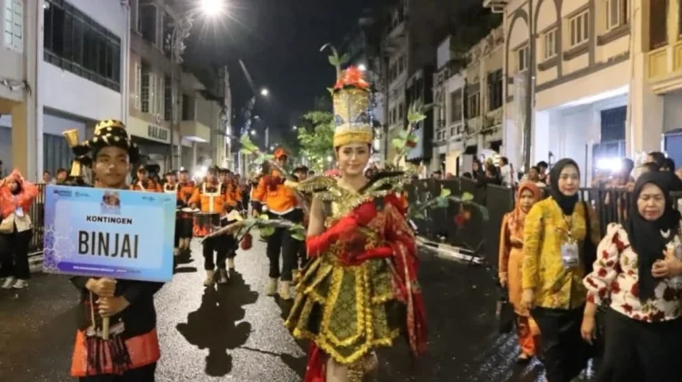 Kota Binjai Tampilkan Kekayaan Budaya pada Karnaval Budaya Nusantara APEKSI 2026