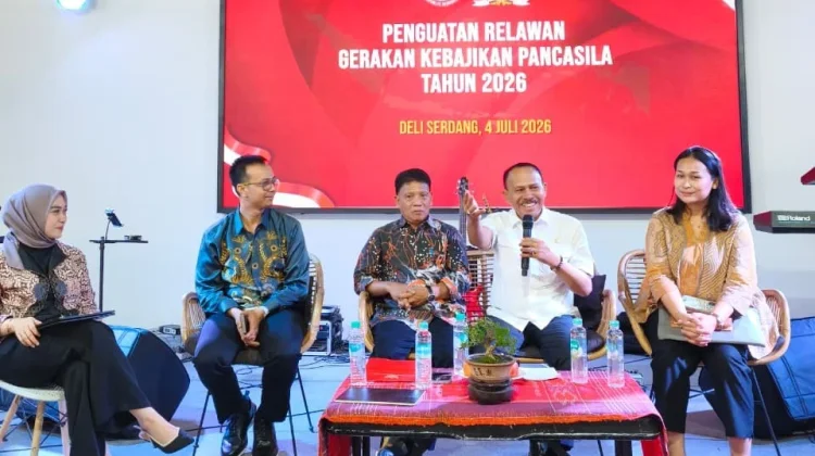 Maruli Siahaan Dorong Relawan Jadi Penggerak Nilai-Nilai Pancasila di Masyarakat