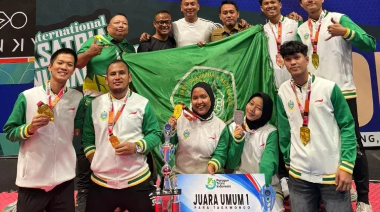 Membanggakan, Para Taekwondo NPC Sumut Juara Umum Ksatria Nusantara Series 4
