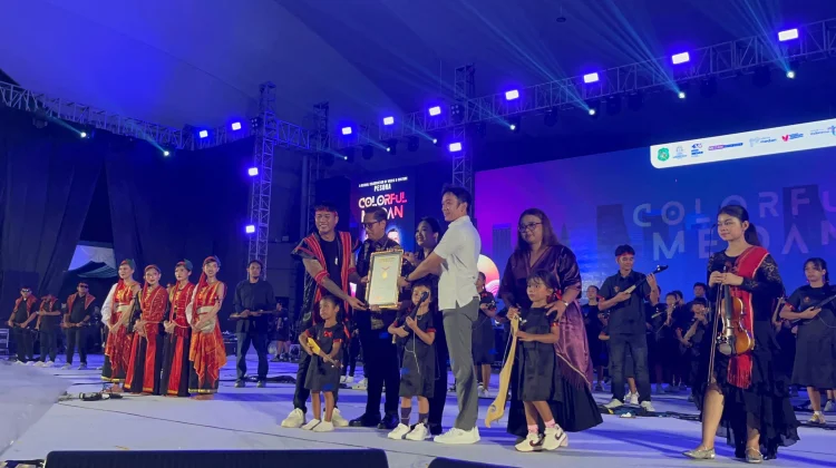 Pesona Colorful Medan Meriahkan HUT ke-436, Rico Ajak Anak Muda Bangun Daerah