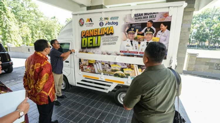 Pemkab Deli Serdang Terima Bantuan CSR Mobil Operasional Panglima Deli