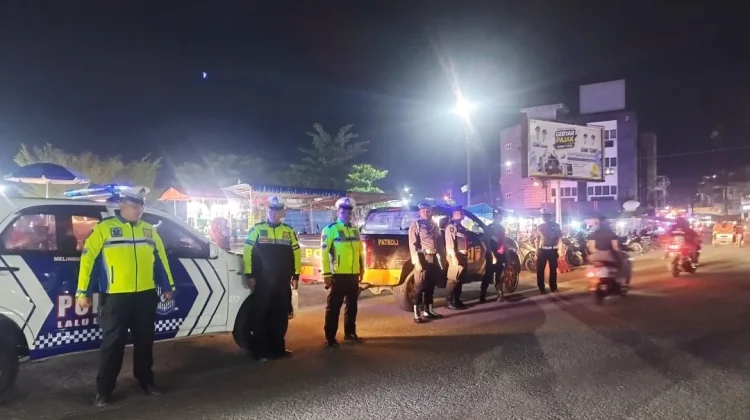 Polres Tanjungbalai Patroli 3C Tekan Kriminalitas Jalanan