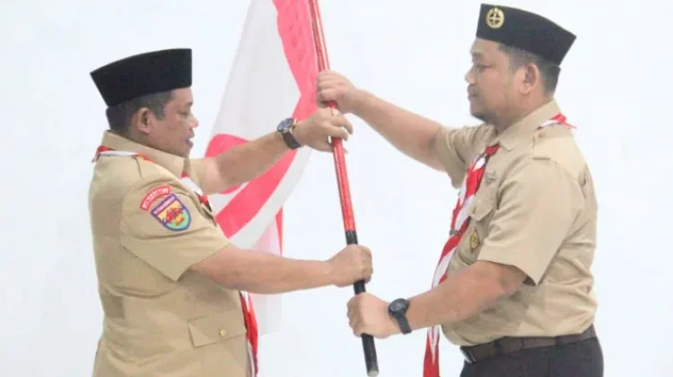 Pemkab Labuhanbatu Lepas Kontingen Kwarcab Ikuti Jambore Pramuka Sumut