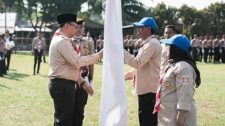 Kontingen Pramuka Deli Serdang Dilepas Ikuti Jambore Sumut