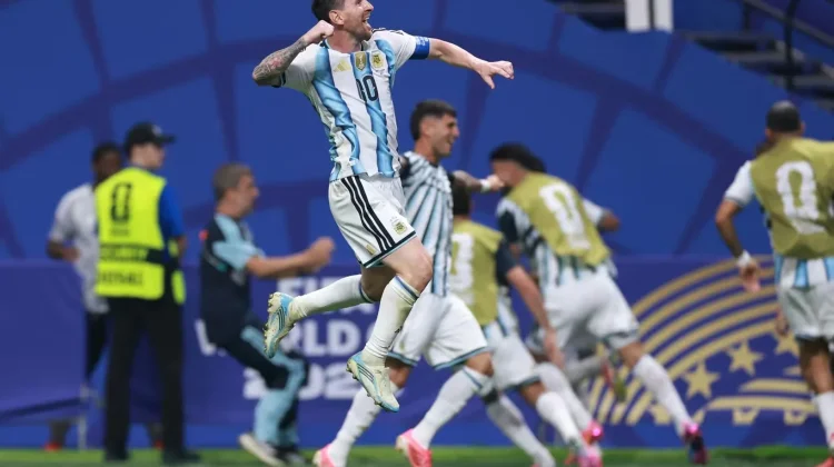 Argentina Berhasil Comeback saat Melawan Mesir , Lolos ke Perempat Final